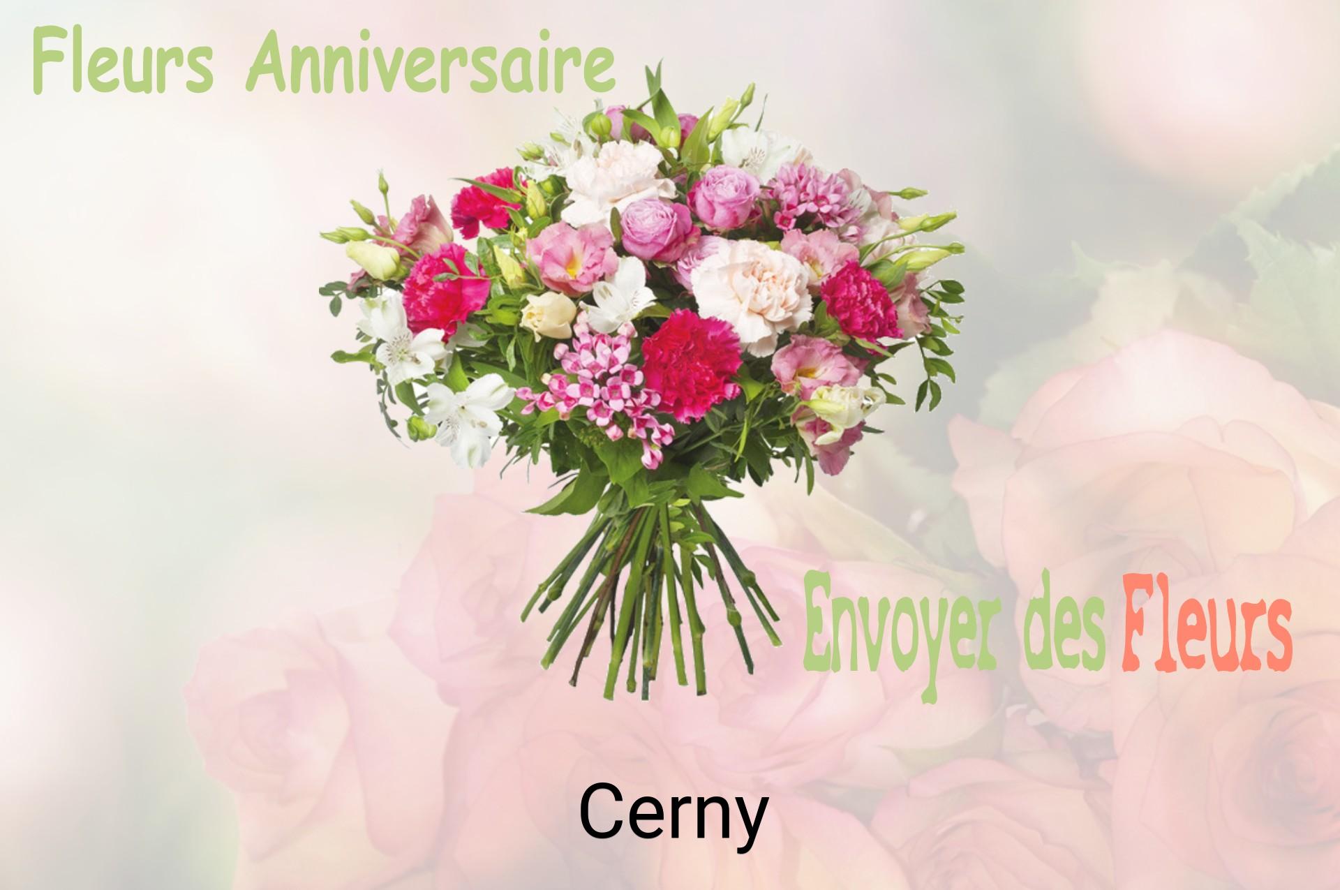 Bouquet de fleurs d’anniversaire livré à Cerny